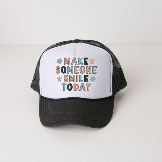 The Juniper Shop Make Someone Smile Today Youth Foam Trucker Hat