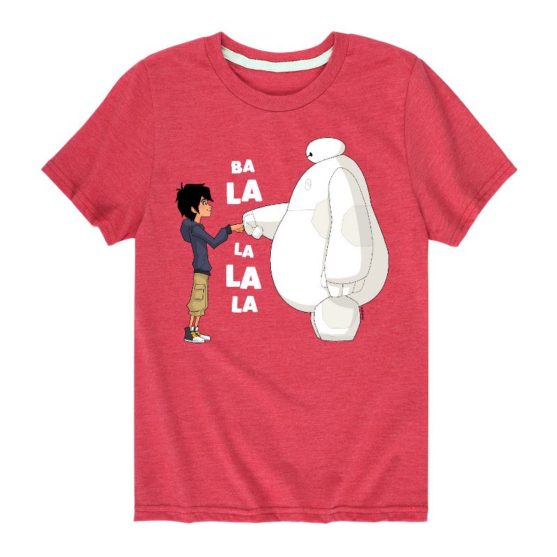 Boys' - Disney - Big Hero 6 Baymax Fist Bump Short Sleeve Graphic T-Shirt