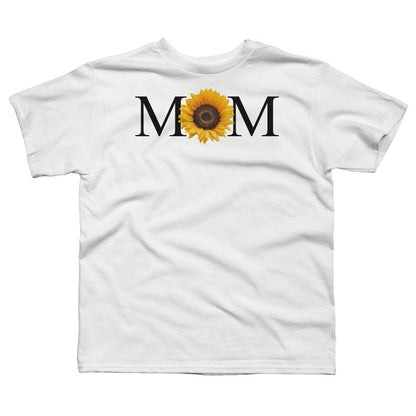 تي شيرت عيد الأم من تصميم هيومانز، مطبوع عليه صورة عباد الشمس لأم من تصميم فرايداي فيوجن للأولاد