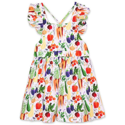 Worthy Threads Little/Big Girls' Ruffle Sleeve Tie Back Dresses