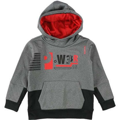 Reebok Boys Power Popover Hoodie Sweatshirt
