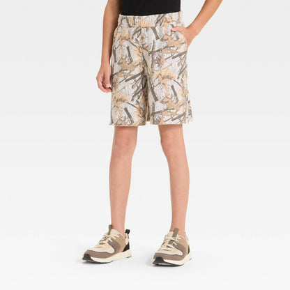 Boys' Mid-Rise Fleece Pull-On Shorts - art class™