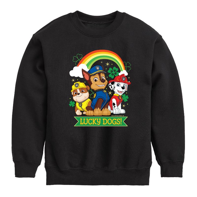Boys' - Nickelodeon - Paw Patrol Graphic Long Sleeve Fleece Sweatshirt
