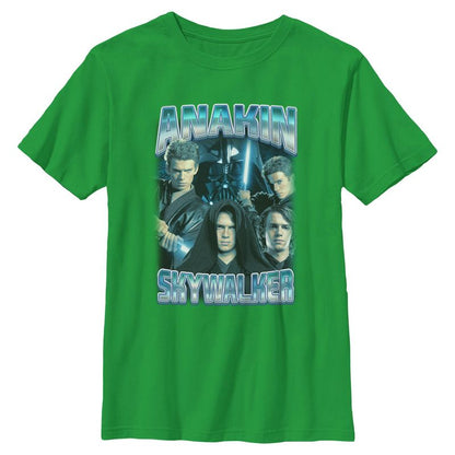 Boys Star Wars Anakin Skywalker Collage T Shirt