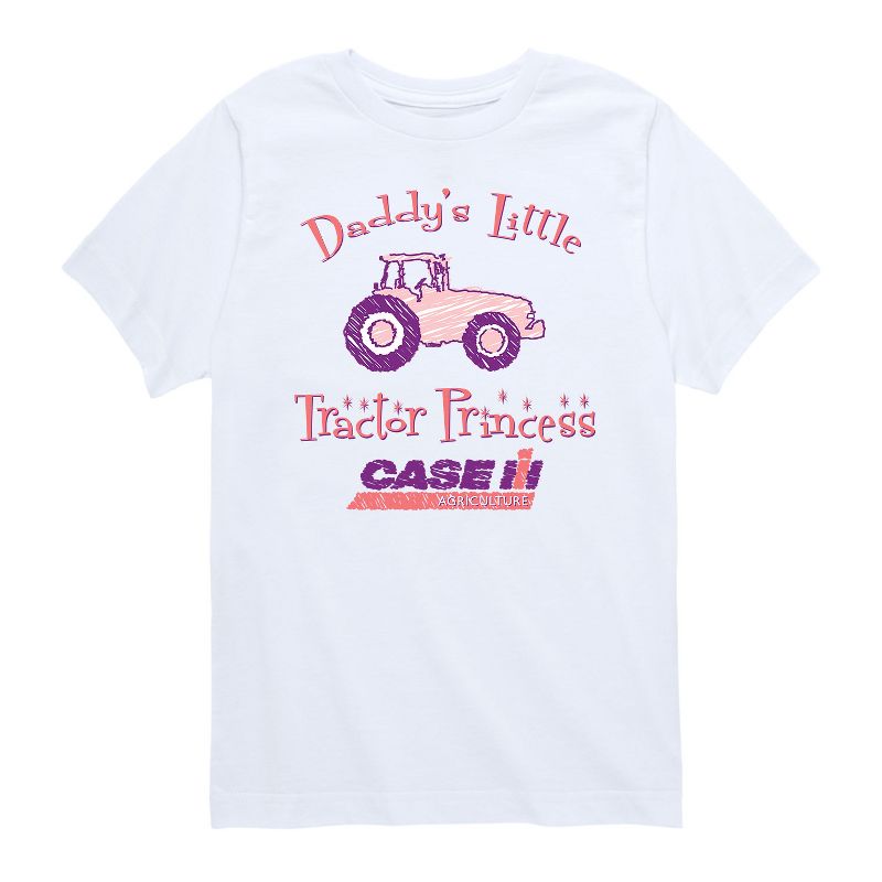 Boys' - Case IH - Daddy's Little Tractor Princess Short Sleeve Graphic T-Shirt