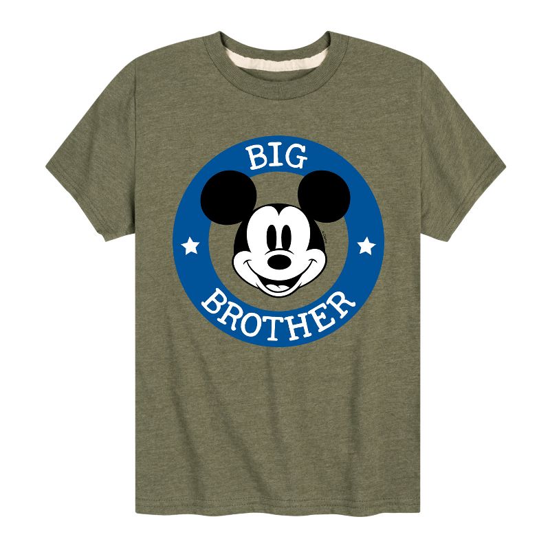 Boys' - Disney - Mickey Big Brother Short Sleeve Graphic T-Shirt