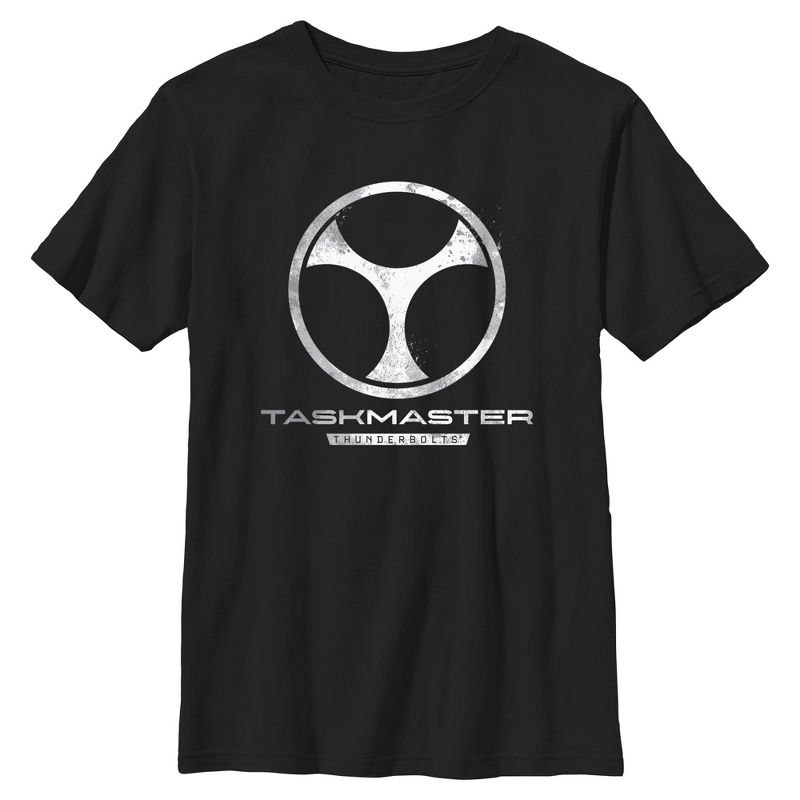 Boys Marvel: Thunderbolts Taskmaster Logo T Shirt