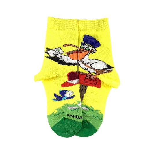 Pelican Mail Carrier Socks - from the Sock Panda (Ages 3-7)