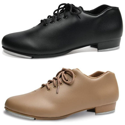 Kids Oxford Tap Shoes Danz N Motion Unisex Unisex Black or Tan