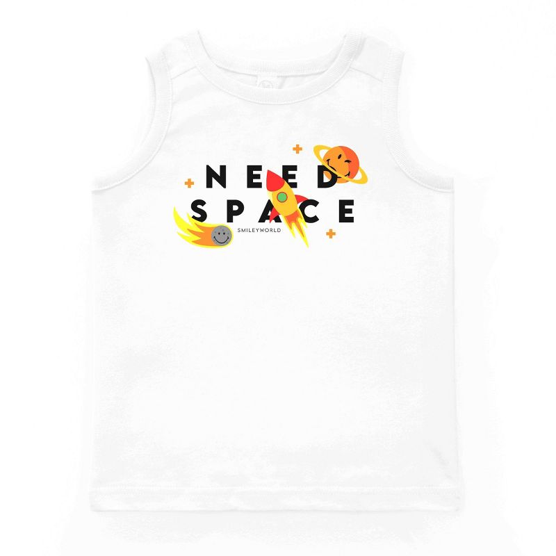 بلوزة بدون أكمام للشباب من مجموعة ذا جونيبر شوب سمايلي وورلد نيد سبيس