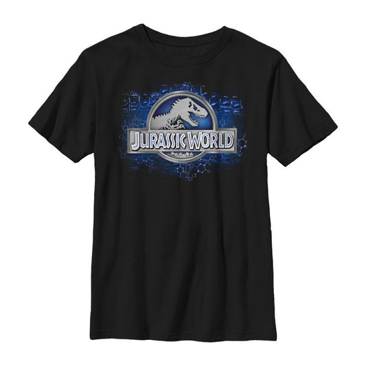Boy's Jurassic World DNA Logo T-Shirt