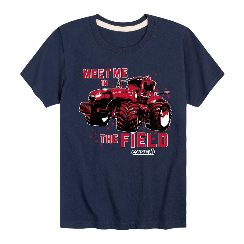 Boys' - Case IH - Meet Me In The Field Short Sleeve Graphic T-Shirt