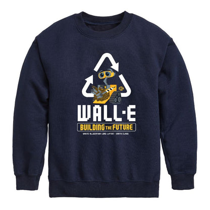 Boys' - Disney - Building Future Recycle Graphic Long Sleeve Fleece Sweatshirt