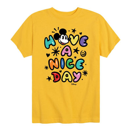 Boys' - Disney - Mickey Mouse Short Sleeve Graphic T-Shirt