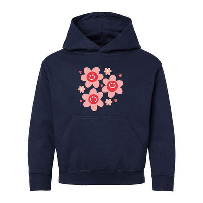The Juniper Shop Hippy Flower Valentine Youth Graphic Hoodie