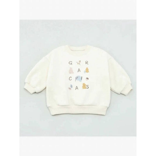 سويت شيرت شتوي برسومات حيوانات للبنات - الأمير السعيد