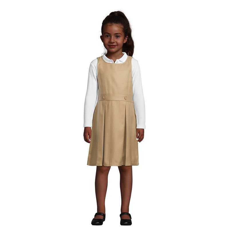 Lands' End Kids Uniform Solid Jumper