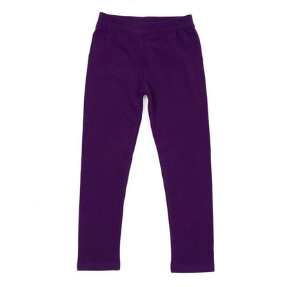 Leveret Girls Boho Solid Color Legging
