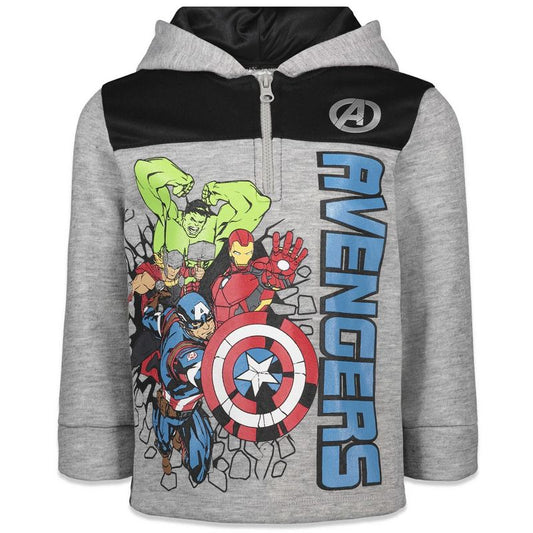 Marvel Fleece Half Zip Hoodie Toddler