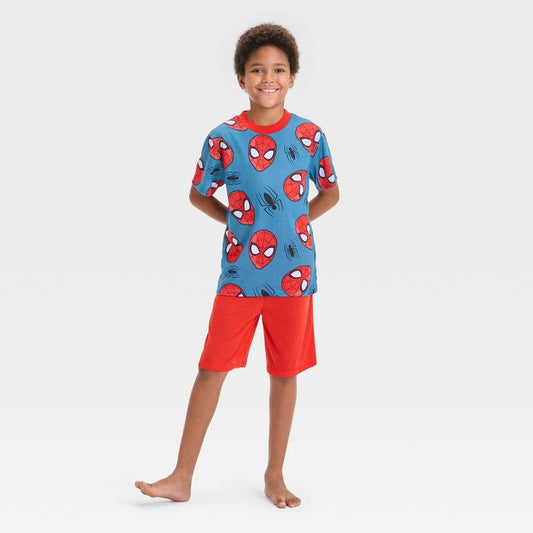 Boys' Spider-Man 2pc Short Sleeve Pajama Set - Red