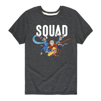 Boys' - Avatar: The Last Airbender - Trio Squad Short Sleeve Graphic T-Shirt