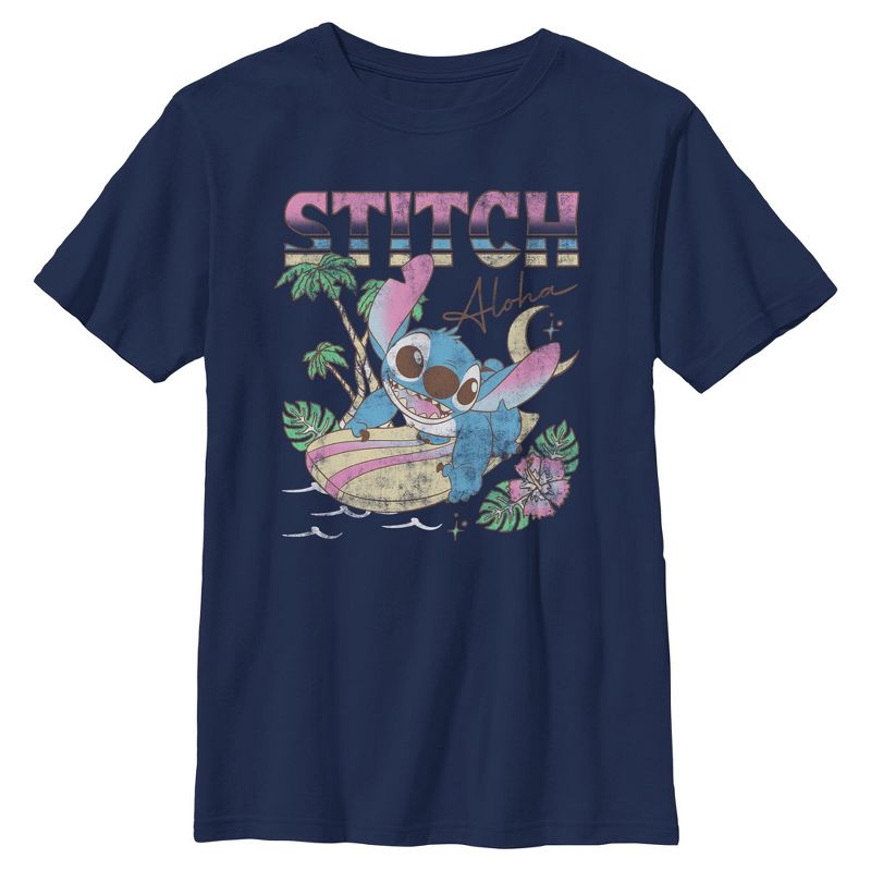 Boy's Lilo & Stitch Surfing Stitch T-Shirt