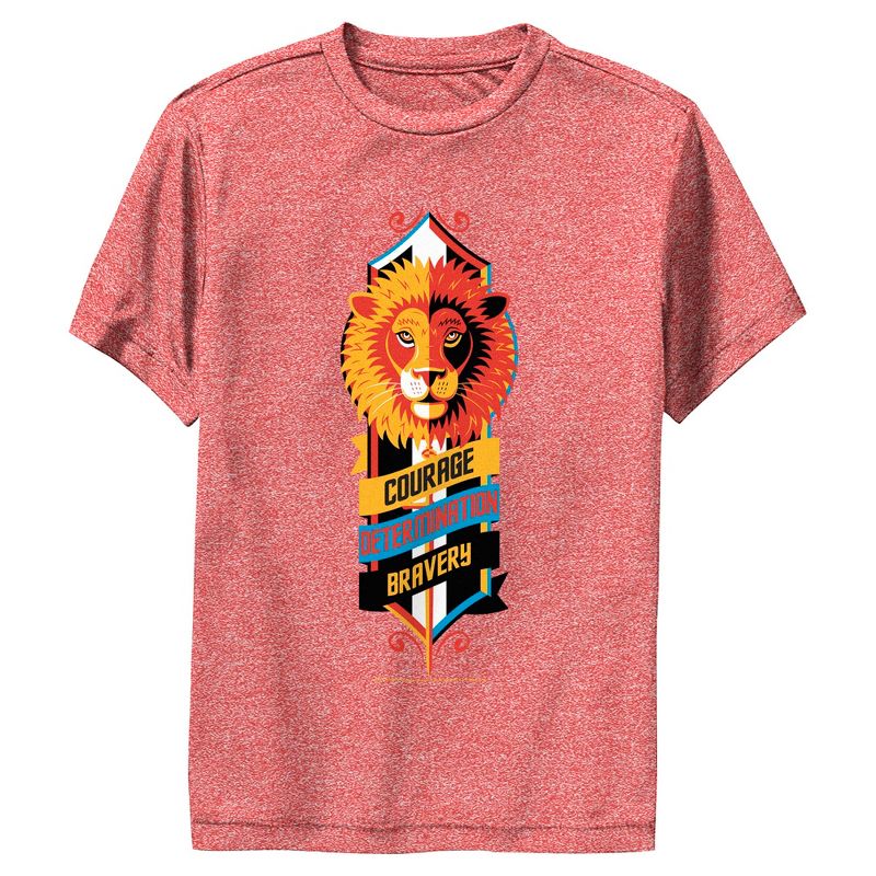 تي شيرت هاري بوتر جريفندور أسد بشعار الأداء للأولاد