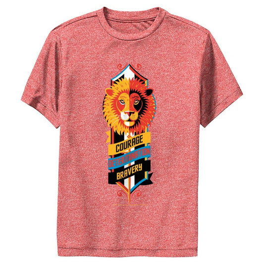 تي شيرت هاري بوتر جريفندور أسد بشعار الأداء للأولاد