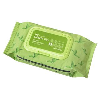 TONYMOLY, The Chok Chok Green Tea No-Wash Cleansing Tissue 100sheets