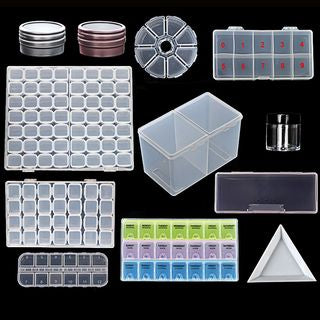 56 grid - Jewelry Box - One Size - Nail Triangle - 3 pcs