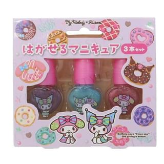 RACE, Sanrio My Melody & Kuromi Peel-off Nail Polish Set
