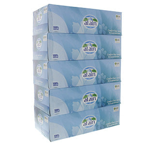 Al Ain Facial Tissue 2ply 5 pcs x 150 sheet