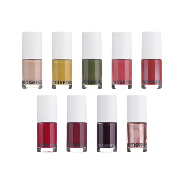 innisfree, Real Color Nail Autumn - 9 Colors