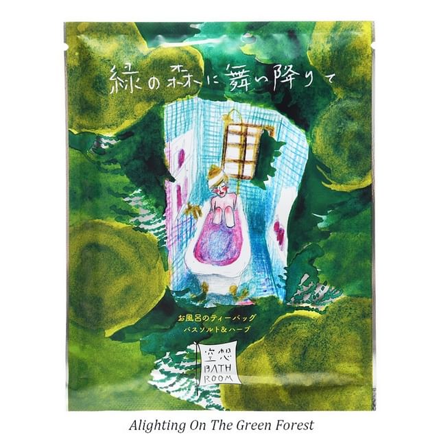 Alighting On The Green Forest