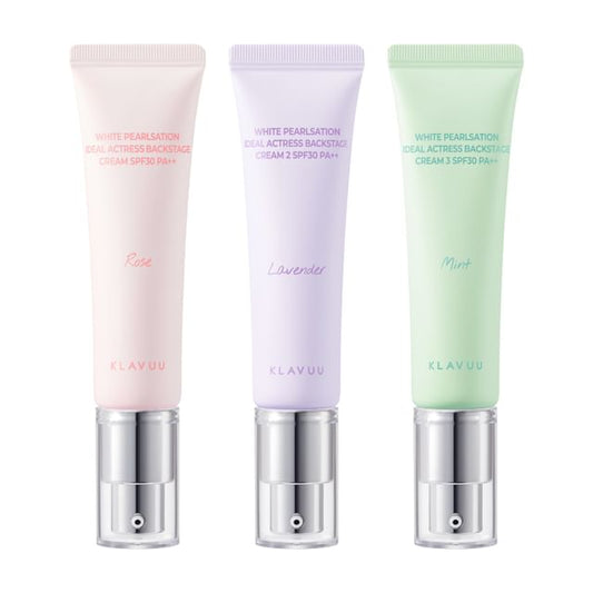 KLAVUU, White Pearlsation Ideal Actress Backstage Cream - 3 Colors