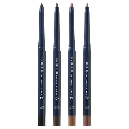 ETUDE, Proof 10 Gel Pencil Liner - 6 Colors
