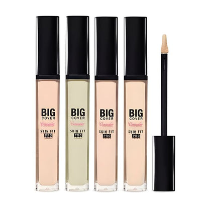 ETUDE, Big Cover Skin Fit Concealer Pro - 6 Colors