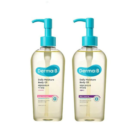 Derma: B, Daily Moisture Body Oil - 2 Types