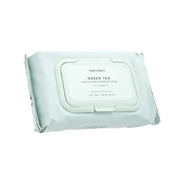TONYMOLY, Green Tea Moisturizing Cleansing Tissue