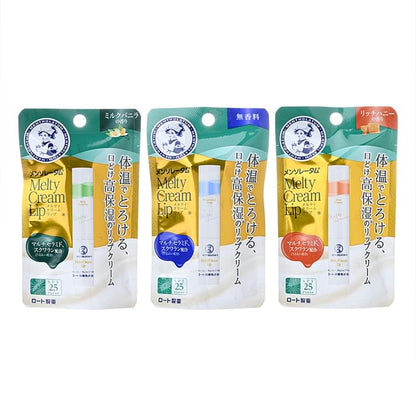 Rohto Mentholatum, Melty Cream Lip Balm SPF 25 PA+++