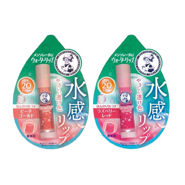 Rohto Mentholatum, Water Lip Color Balm SPF 20 PA++