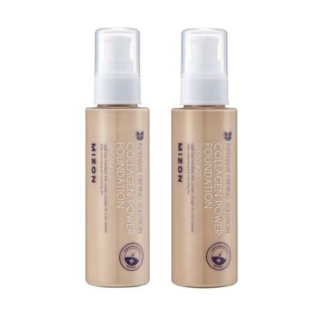 MIZON, Collagen Power Foundation - 2 Colors