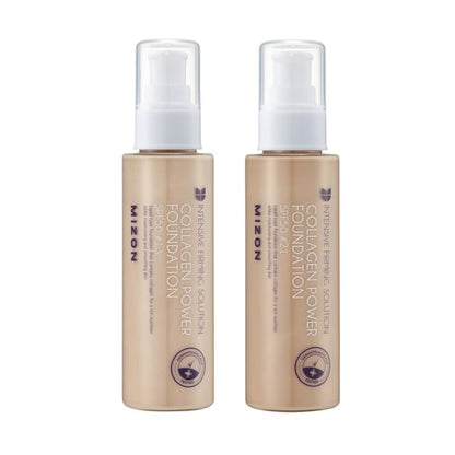 MIZON, Collagen Power Foundation - 2 Colors