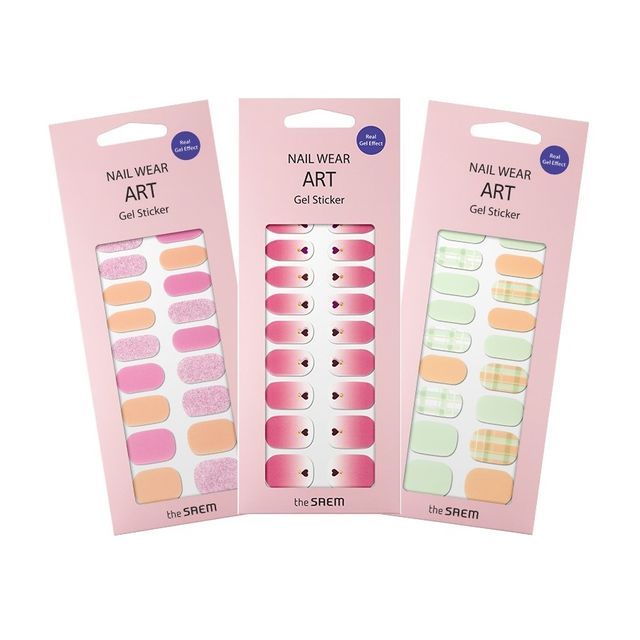 The Saem, Nail Wear Art Gel Sticker - 11 Types