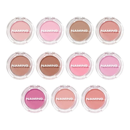 NAMING, Fluffy Powder Blush - 14 Colors