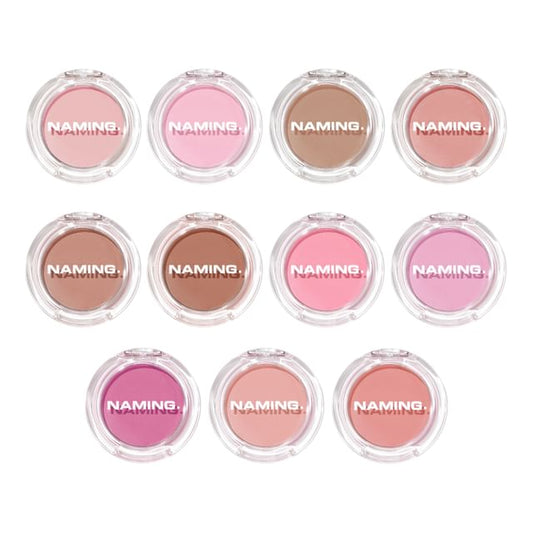NAMING, Fluffy Powder Blush - 14 Colors