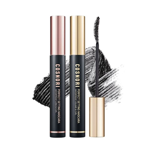 COSNORI, Perfect Setting Waterproof Mascara - 2 Types