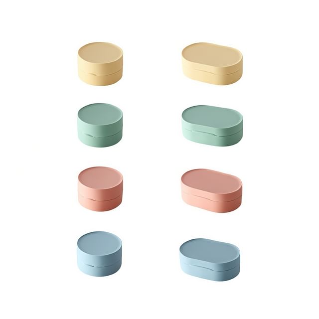 2 Pcs - Oval - Mixed - One Size
