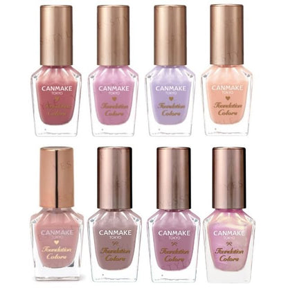 Canmake, Foundation Nail Colors