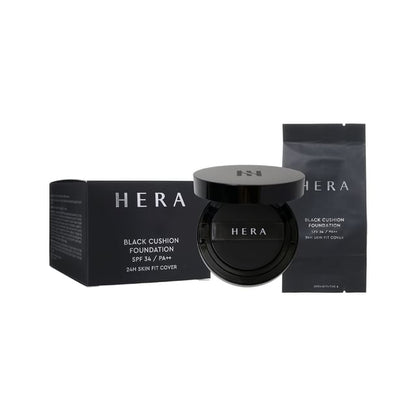 HERA, Black Cushion Foundation Set - 9 Colors